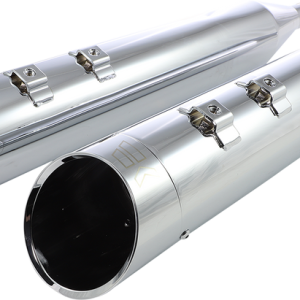 KHROME WERKS 4-1/2" HP-Plus Slip-On Mufflers - Chrome Edge 202660
