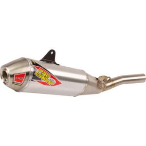 PRO CIRCUIT T-6 Slip-On Muffler - Stainless Steel - YZ 450 0132645A 1821-2298