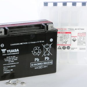 Yuasa Battery Ytx24hl-Bs Maintenance Free 49-1989
