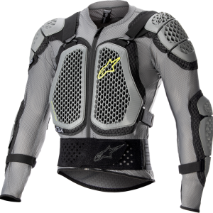 ALPINESTARS Bionic Action V2 Protection Jacket - Gray/Black/Yellow - Large 6506823-915-L
