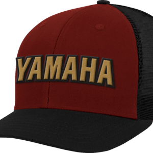 YAMAHA APPAREL Yamaha Hat - Red/Black/Gold NP21A-H3201