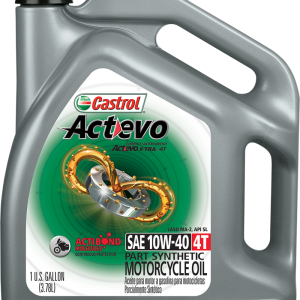 CASTROL Act Evo® Semi-Synthetic 4T Engine Oil - 10W-40 - 1 U.S. gal. 15D7D4