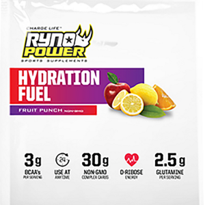 RYNO POWER Hydration Fuel Drink Mix - Fruit Punch - 1 Serving SMP-HYD-FP