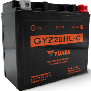 Yuasa Battery Gyz20hl-C Sealed Factory Activated 49-1999