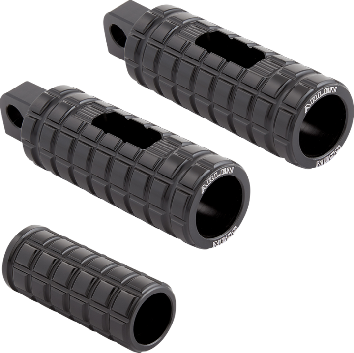 ARLEN NESS Footpegs - Male - Black 400-034