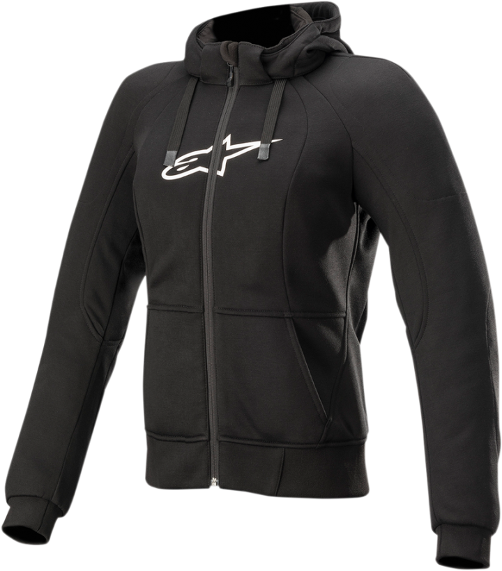 ALPINESTARS Stella Chrome Sport Jacket/Hoodie - Black - XL 4210920-10-XL