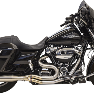 BASSANI XHAUST 2:1 Exhaust - Stainless Steel - Straight Can 1F28SS