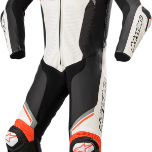 ALPINESTARS Missile Ignition v2 1-Piece Suit - Black/White/Red Fluorescent - US 44 / EU 54 3150222-1231-54