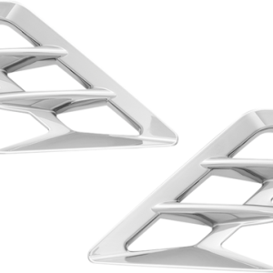 SHOW CHROME Fender Vent Filler Accent - Chrome - Front 52-959