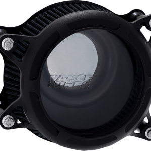 VANCE & HINES VO2 Insight Air Cleaner - M8 - Black Wrinkle Softail / Glide 2017-2024 41077