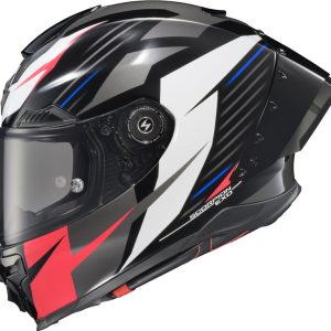 Apex Exo-Warp Full Face Helmet Dilithium Blk/Red/Wht/Blue 2x