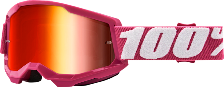 100% Strata 2 Goggles - Fletcher - Red Mirror 50028-00010
