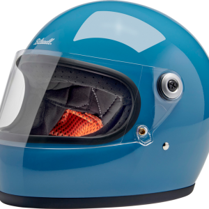 BILTWELL Gringo S Helmet - Gloss Dove Blue - Medium 1003-165-503