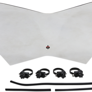 KLOCK WERKS Flare™ Windshield - 9-3/4" - Clear - RZR KWW-05-0525