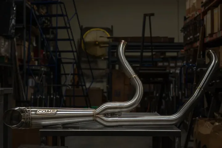 Cone Performance Full Exhaust for 2018+ HD M8 Softail Cone Turnout CP-5620199