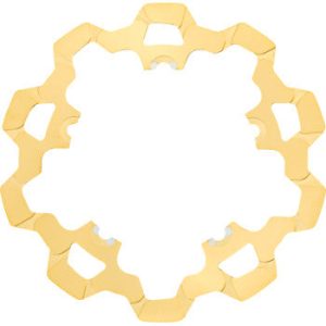 LYNDALL RACING Brake Rotor - Front - 11-13/16" - Gold V-Rod /Low Rider 3-222