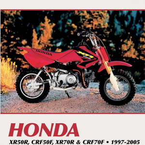 CLYMER Manual - Honda XR50/70 CM3193