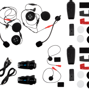 J & M Bluetooth Headset - Dual Pack HSBT-05PF-UNV-D