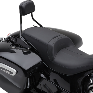 COBRA Detachable Backrest - Black - Short - Chieftain 502-2200B
