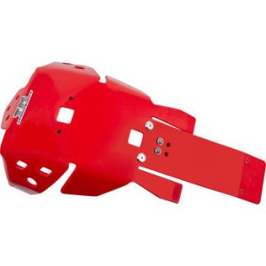 T.M. DESIGNWORKS Skid Plate - Red - CRF250R /CRF450R/ RX 2021-2023 HOLG-470-RD