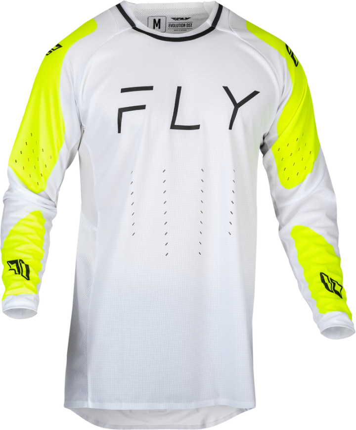 FLY RACING Evolution Dst Jersey White/Hi-Vis 2x 377-1232X
