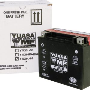 Yuasa Battery Ytx20l-Bs Maintenance Free 49-1968