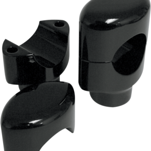 DRAG SPECIALTIES Risers - Big Buffalo - 1-1/2" - Black 0602-0466