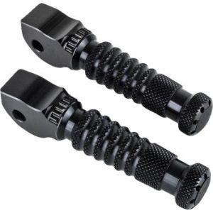 GILLES TOOLING Sport Footpegs - Driver - Black RGK-350-UF16-B