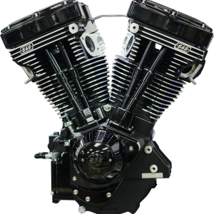 S&S CYCLE V124 Series Black Edition Long Block Engine without Induction/Ignition 310-1158