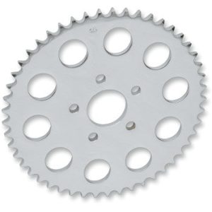 DRAG SPECIALTIES Rear Sprocket - Chrome - Flat - 46 Tooth 1.9" center hole 1210-0379