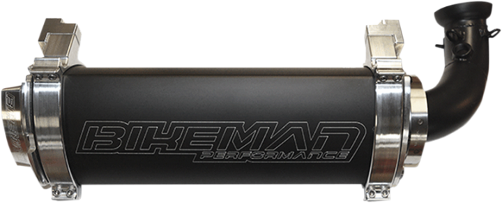 BIKEMAN PERFORMANCE RZR RS1 Muffler - Black 17-320-SB