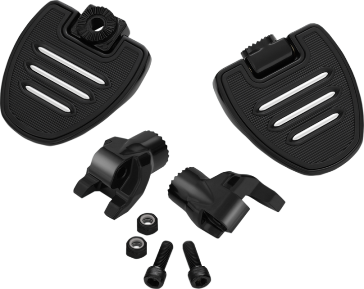 SHOW CHROME Mini Driver Floorboards - Ryker 41-414BK