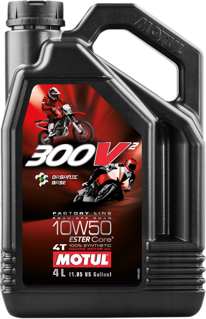 MOTUL 300V Racing Oil - 10W-50 - 4L 108587