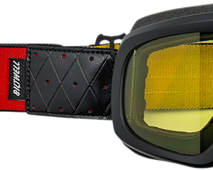 BILTWELL Overland 2.0 Goggles - Tri-Stripe - Orange/Red/Yellow 2111-5103-001