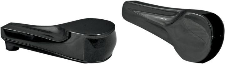ALLOY ART LED Front Turn Signals - Finned - Black RGFS2-2