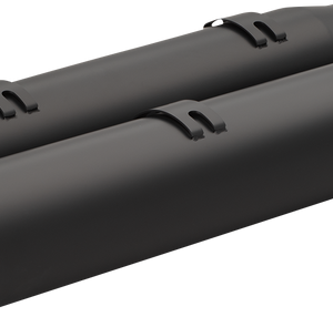 KHROME WERKS 4-1/2" War Hammer Mufflers - Black 202225