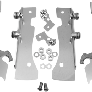 MEMPHIS SHADES Batwing Trigger Lock Mounting Kit - XV 1600/1700 - Polished MEK1906