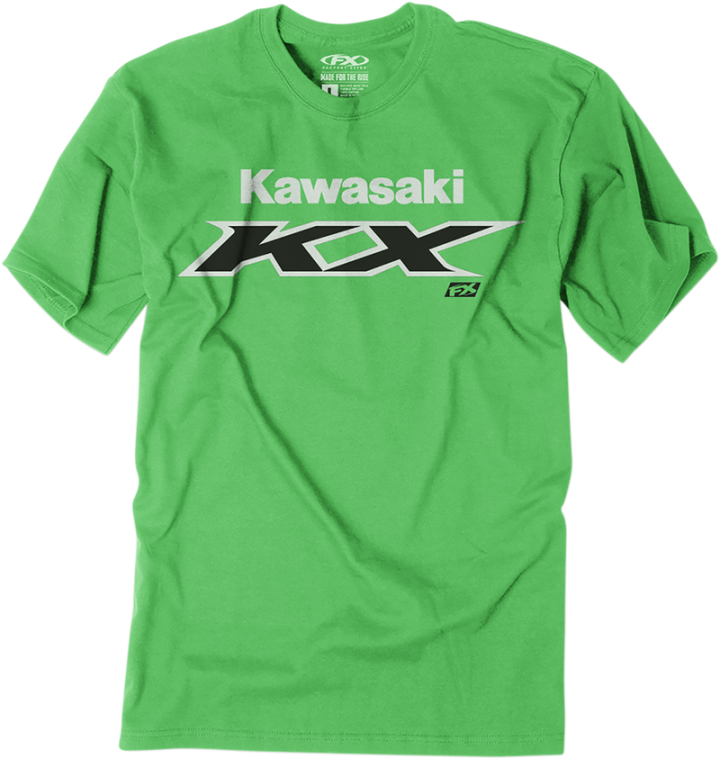 FACTORY EFFEX Youth Kawasaki KX T-Shirt - Green - Small 23-83100