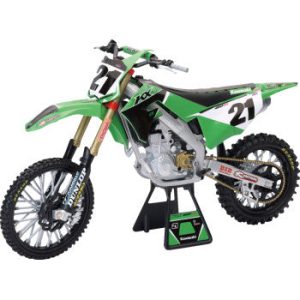 New Ray Toys Kawasaki Race Team Bike - Jason Anderson - 1:6 Scale - Green/Black 49733