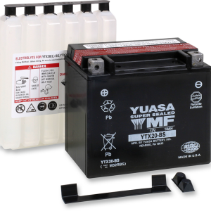 YUASA AGM Battery - YTX-20BS .93 L YUAM32RBS