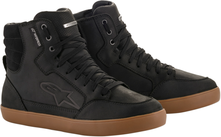 ALPINESTARS J-6 Waterproof Shoes - Black Gum - US 13 2542015-1084-13