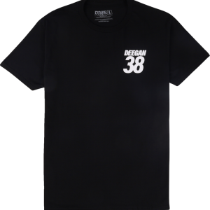 Deegan Apparel MX2 T-Shirt - Black - 4XL DMTSS3026BLK4XL