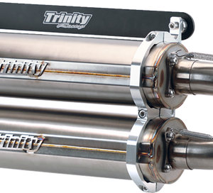 TRINITY RACING Stainless Steel Exhaust TR-4153D-SS