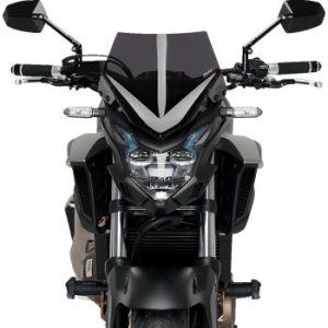 PUIG HI-TECH PARTS New Generation Sport Windshield - Dark Smoke - CB500F 21412F