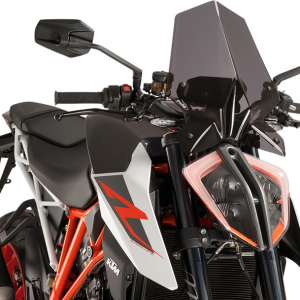 PUIG HI-TECH PARTS New Generation Windscreen - Dark Smoke - KTM 1290 9692F