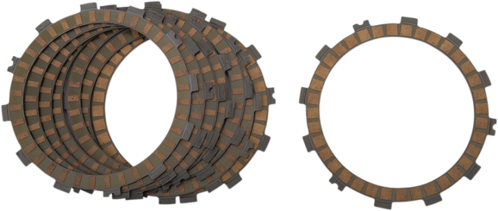 HINSON RACING Clutch Plate Kit - Fiber FP230-8-001