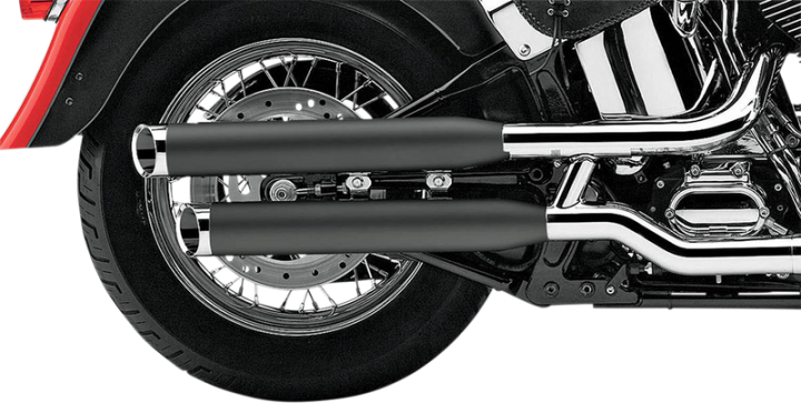 COBRA Black Slashcut Mufflers 6006B