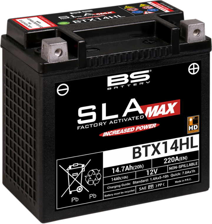 BS BATTERY Battery - BTX14HL (YTX) 300882