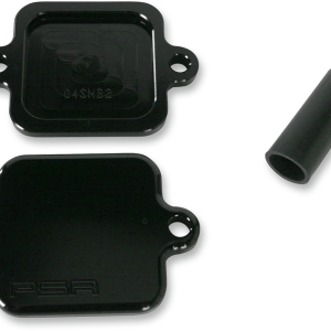 POWERSTANDS RACING Block Off Plate - Black 04-01351-22