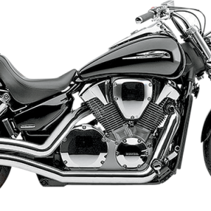 COBRA Speedster Swept Exhaust - Chrome - VTX1300C 2004-2009 1230